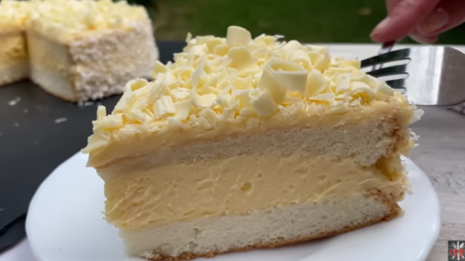 Tortă angelică delicioasă și ușor de preparat