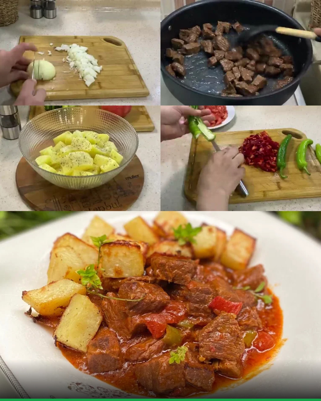 Kebab de casă gătit încet în oală