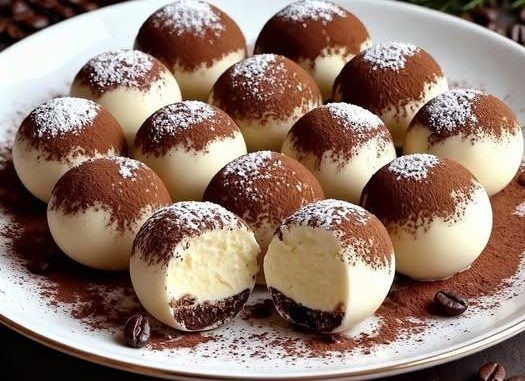 Trufe Tiramisu cu Mascarpone și Espresso