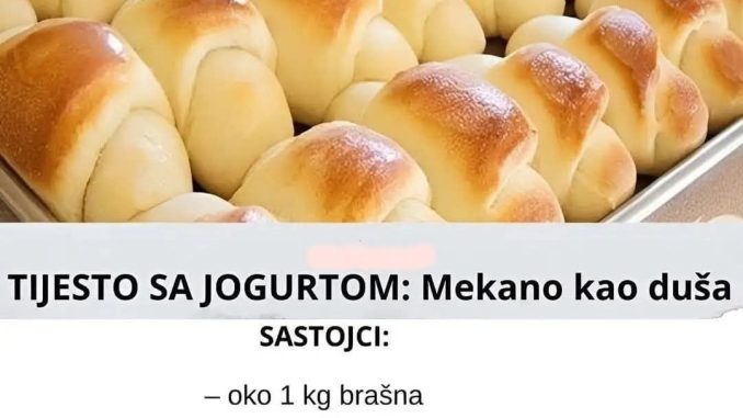 Aluat cu iaurt pentru diverse tipuri de produse de patiserie